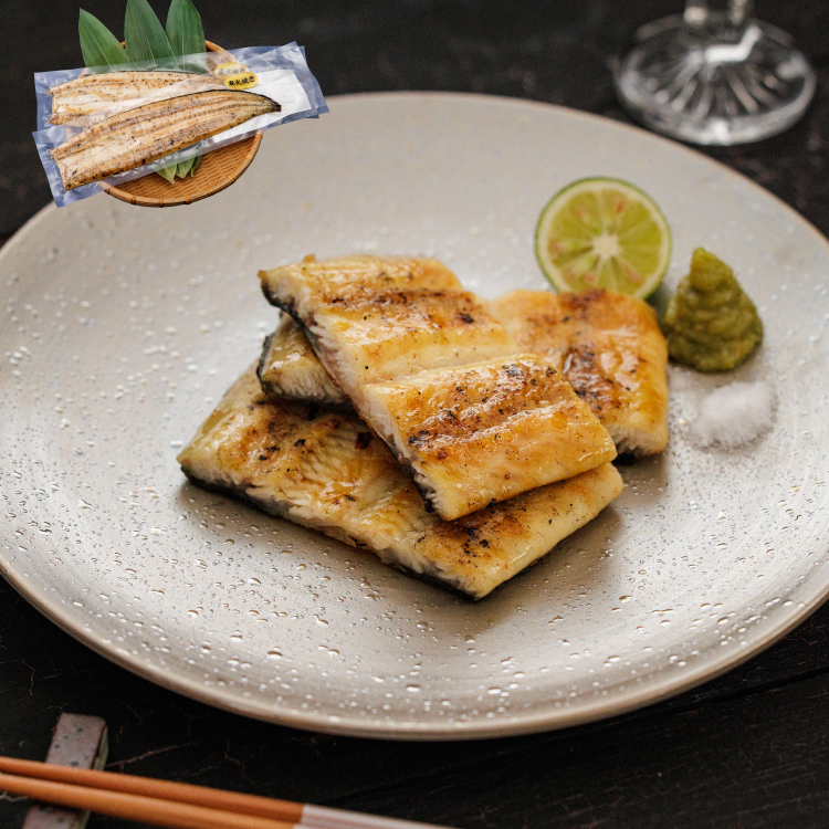 みさらの炭白焼き