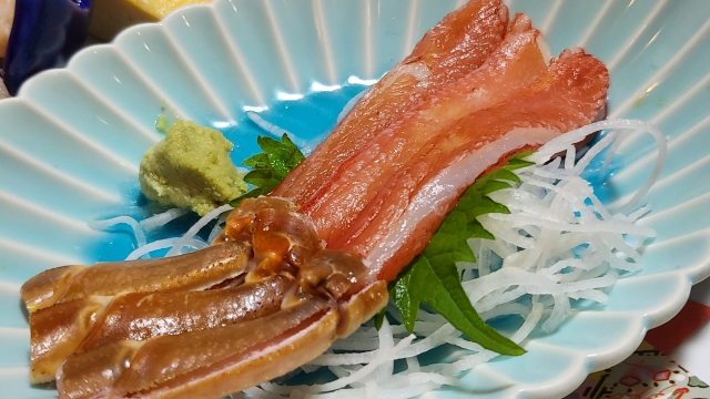 カニ刺し