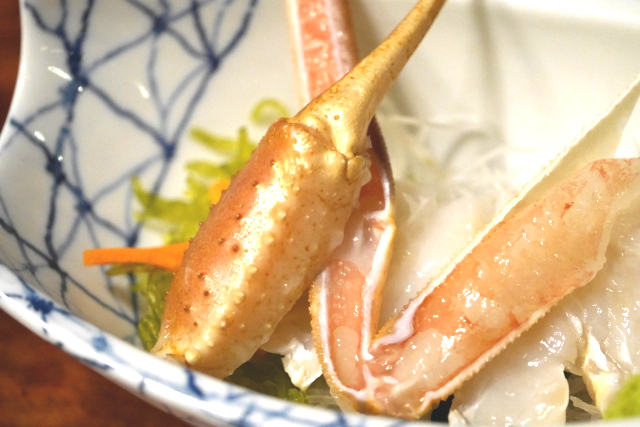 カニ刺し