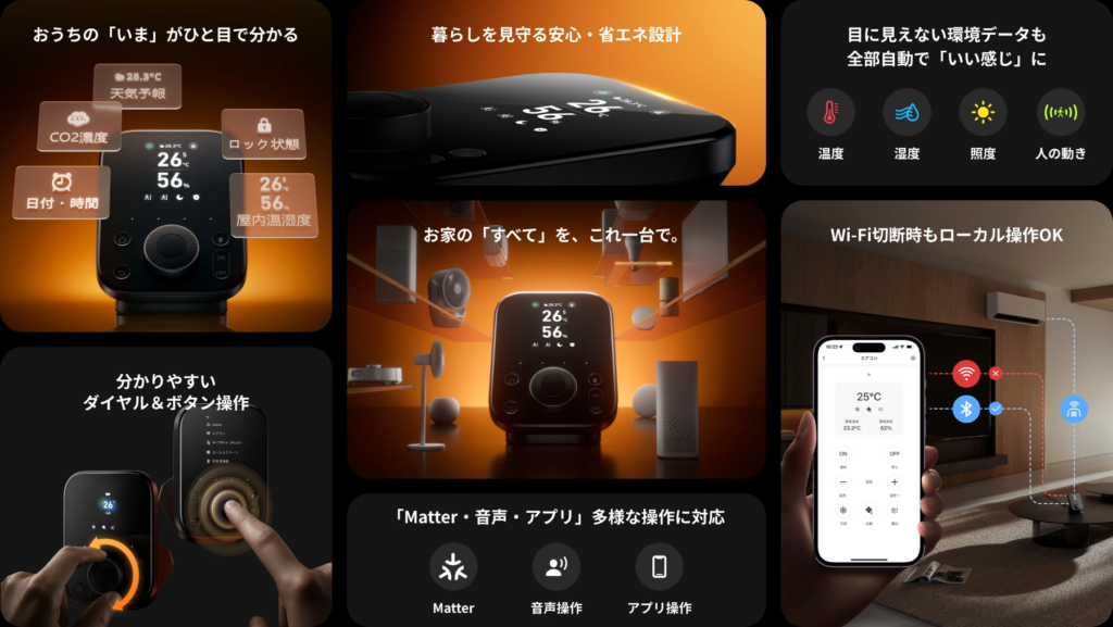 SwitchBotのハブのイメージ
