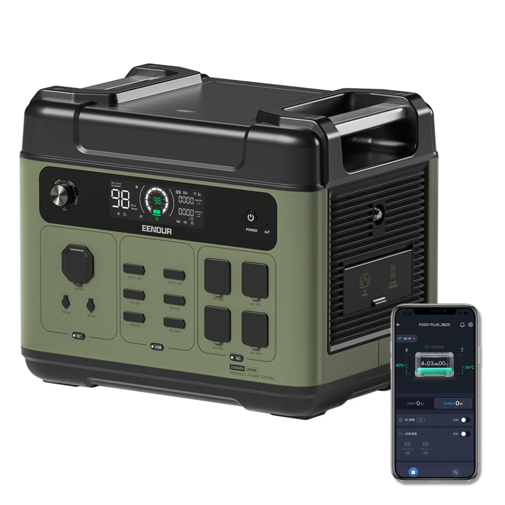 EENOURのポータブル電源P2001PLUSの画像